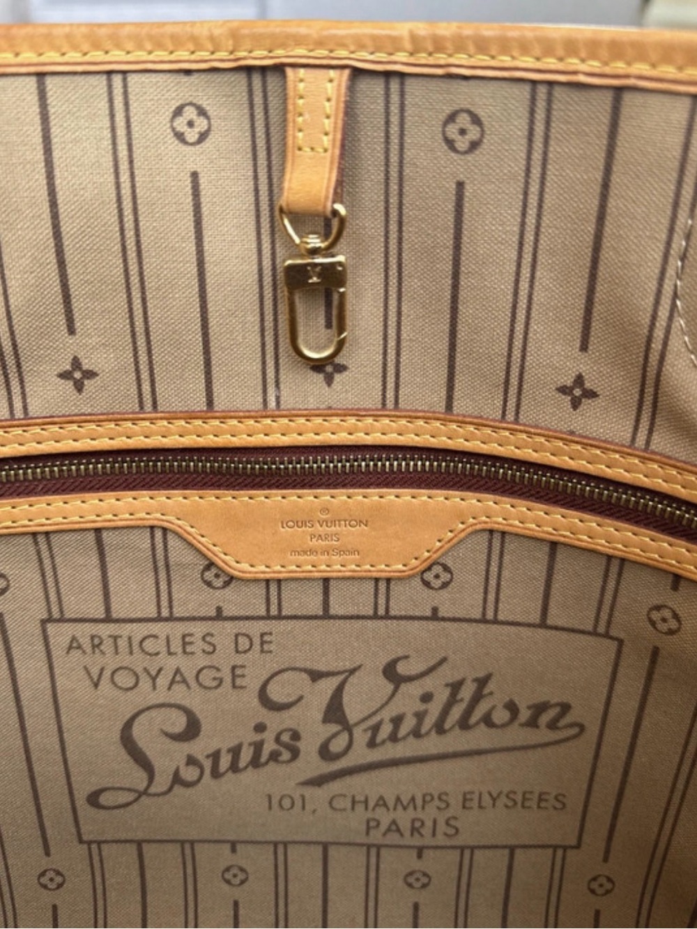Louis Vuitton Brown Monogram Canvas Neverfull MM - Picture 8 of 16